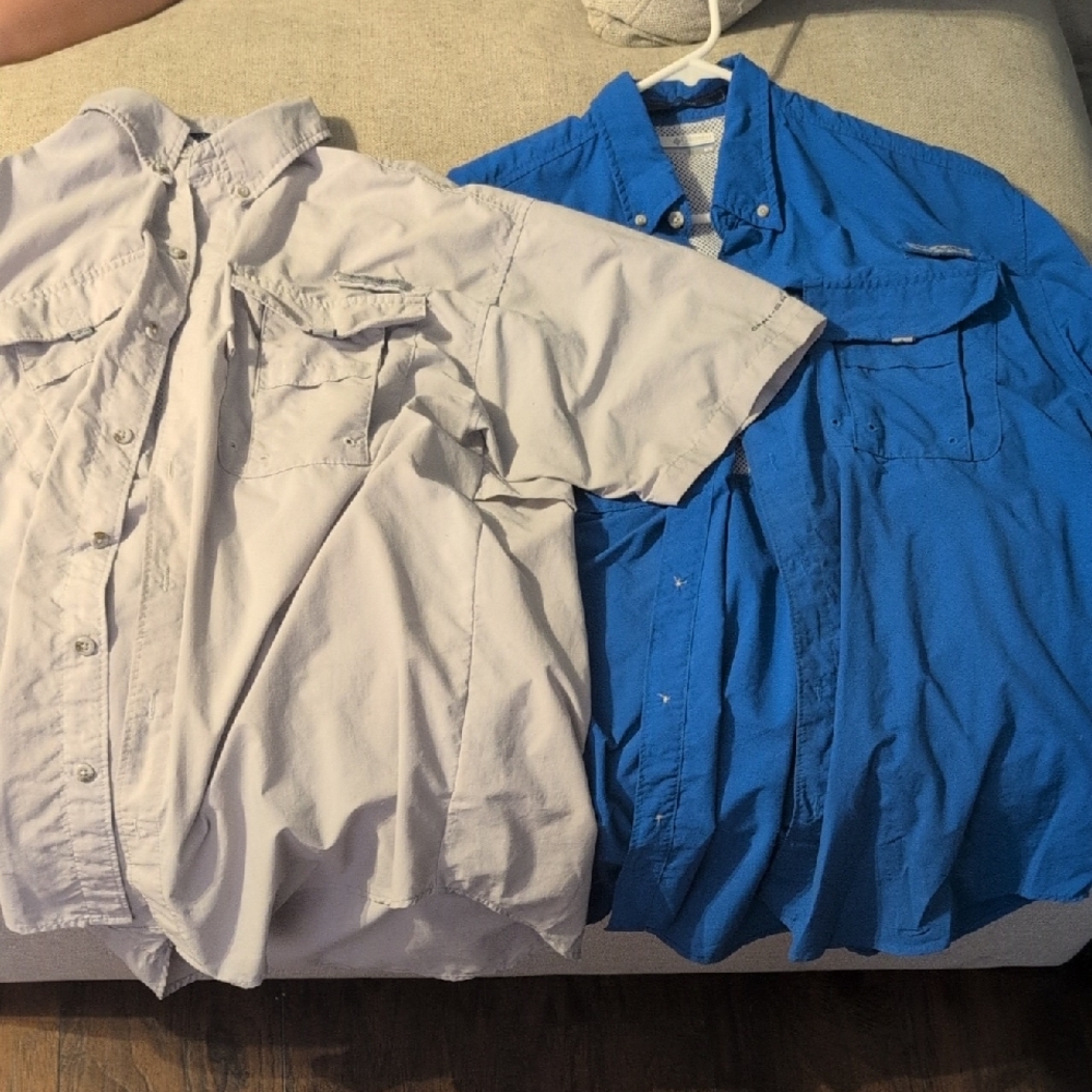 Men's Blue and Gray Casual Jackets